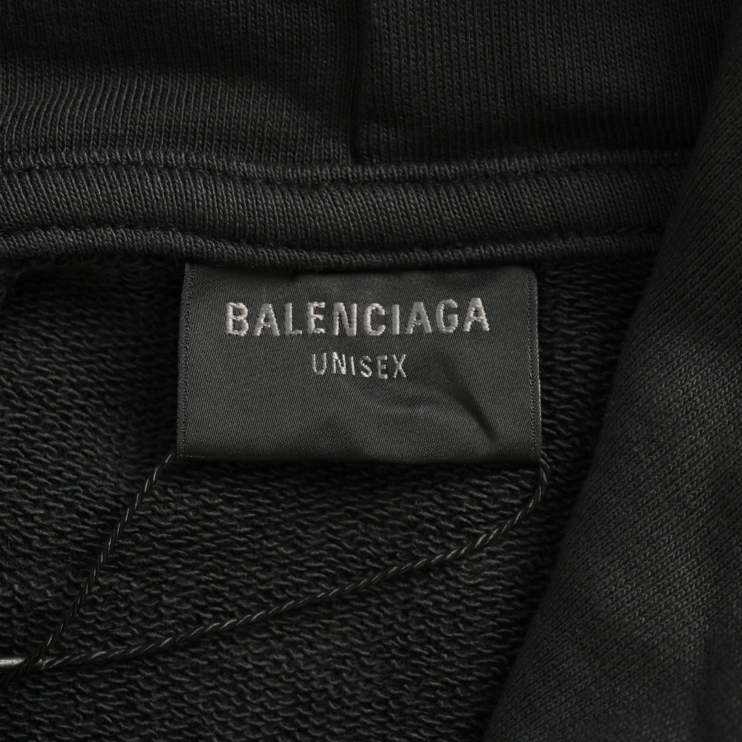 Balenciaga MEDIUM FIT HOODIE(767877TRVC3）