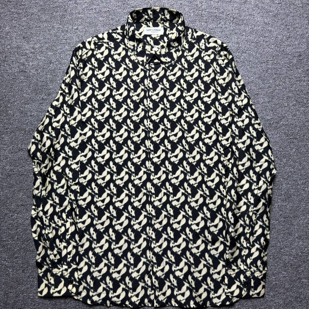 Saint Laurent Eve collar classic shirt（646850Y2G021050）