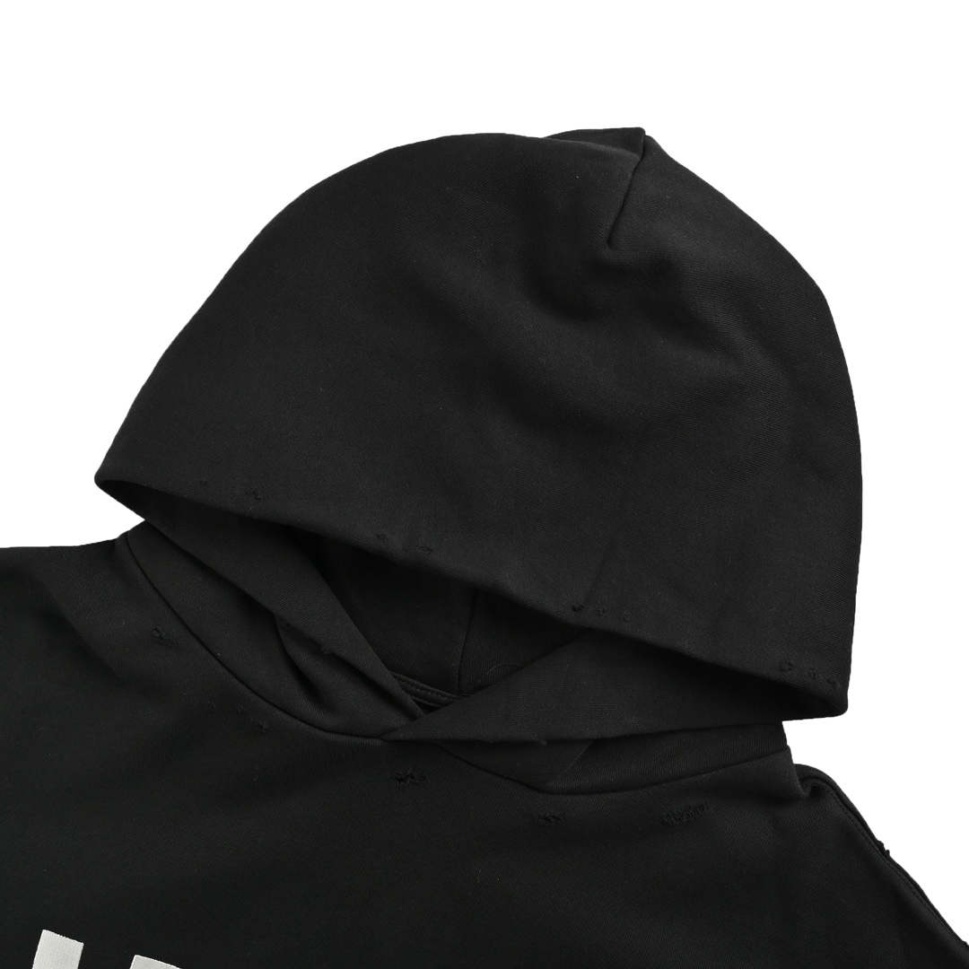 Balenciaga New Black Oversized Hoodie(739024TQVQ91073）