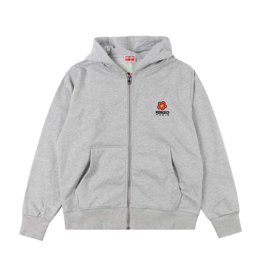 KENZO BOKE FLOWER Embroidered Classic Hoodie(FD55SW4424MF-99J) KENZO BOKE FLOWER Embroidered Classic Hoodie(FD55SW4424MF-99J)