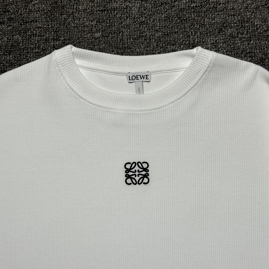 Loewe Long-Sleeve T-Shirt 'White'  (H526Y22XAY-2100）