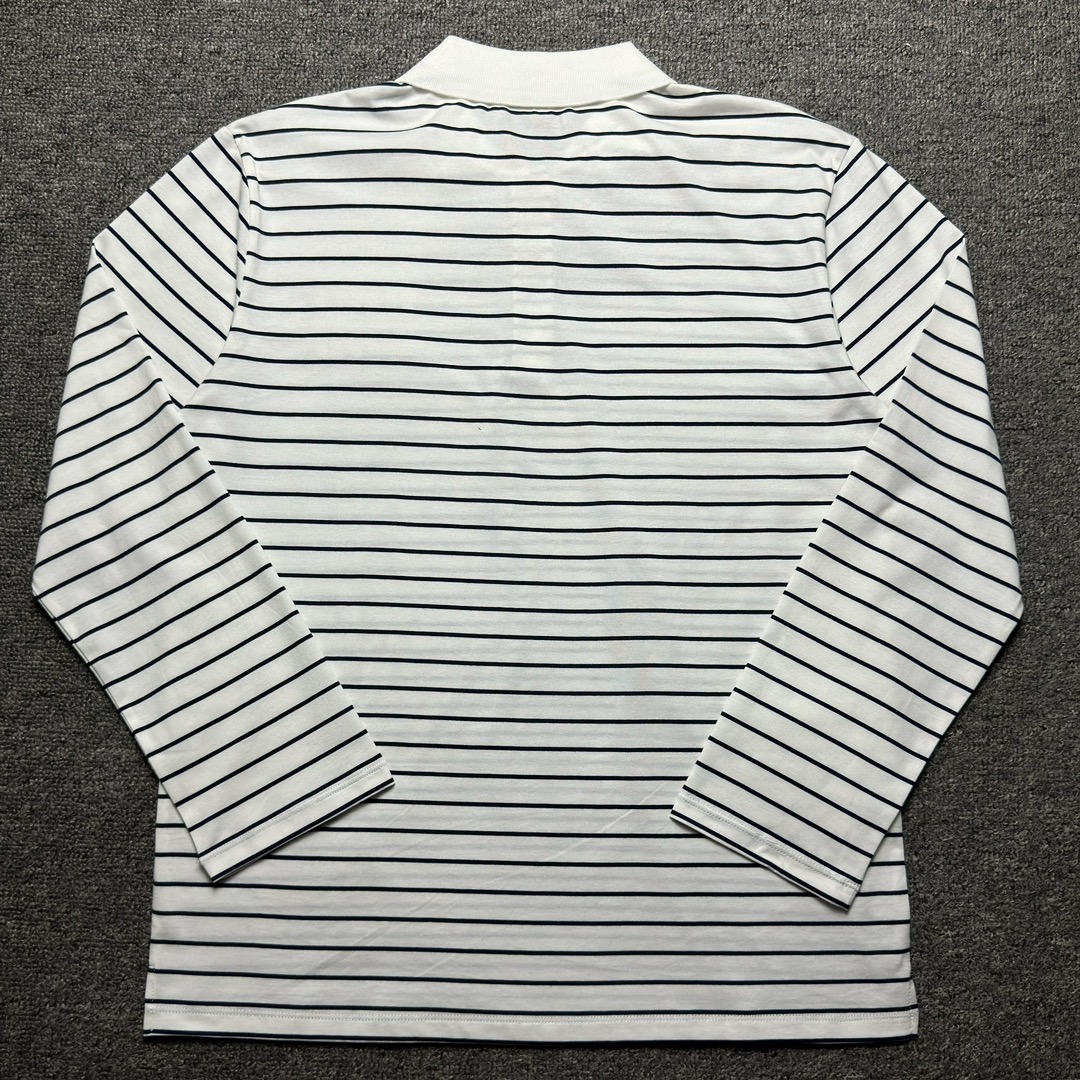 MIUMIU Striped POLO Long Sleeve（miumiu-28UEFF77）