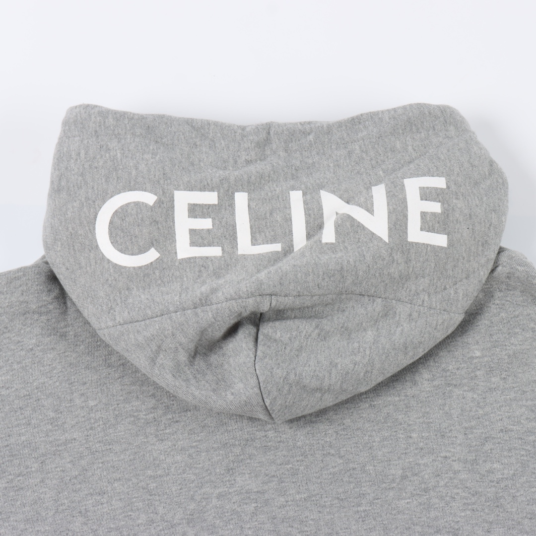 CELINE Hoodie (2Y533670Q-09OW）