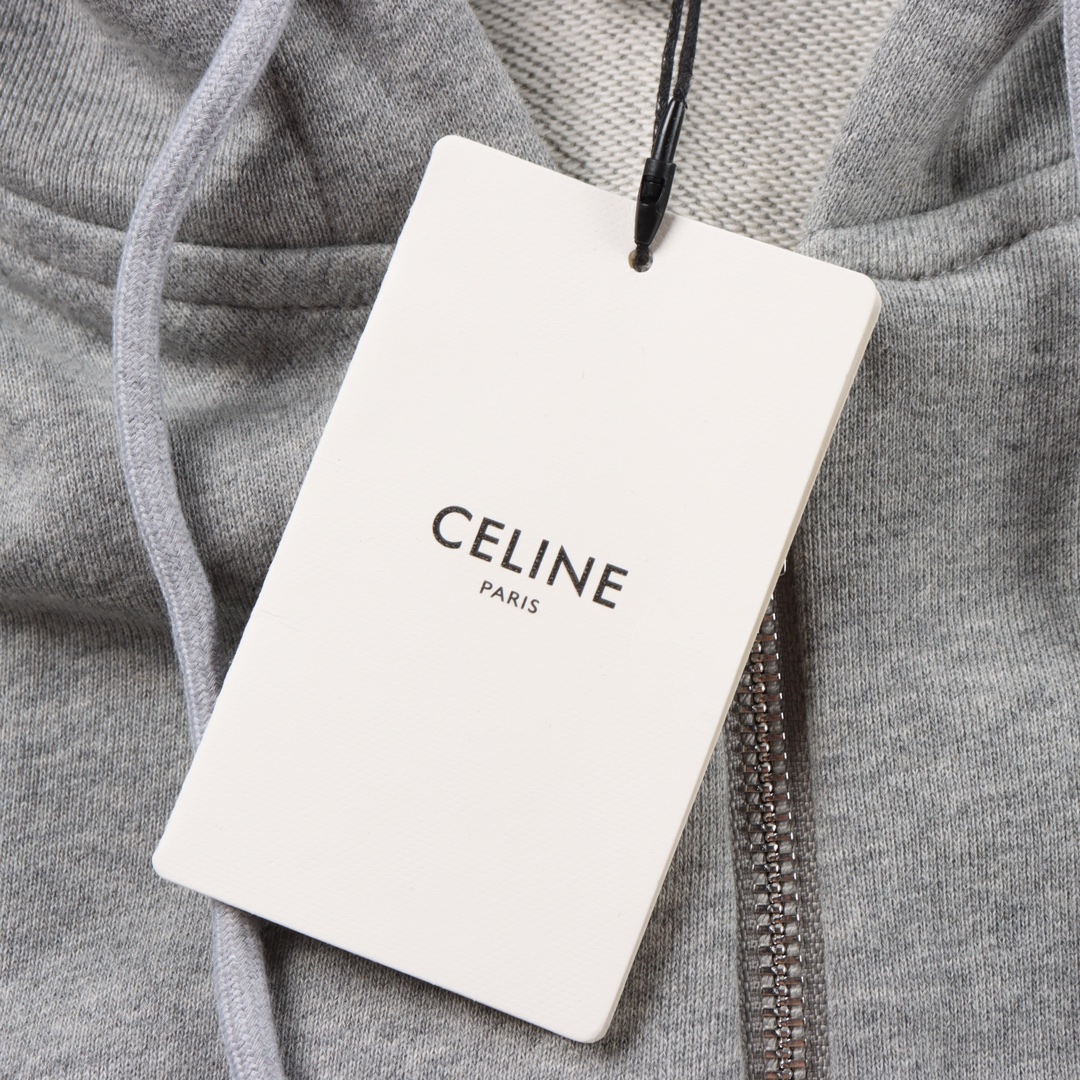 CELINE Hoodie (2Y533670Q-09OW）