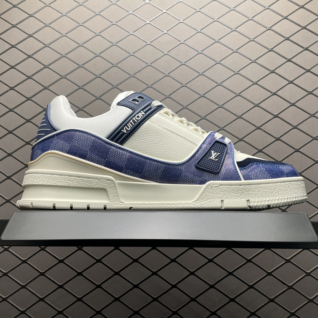 Louis Vuitton Trainer Maxi Line Sneakers LV（1ACPRW)