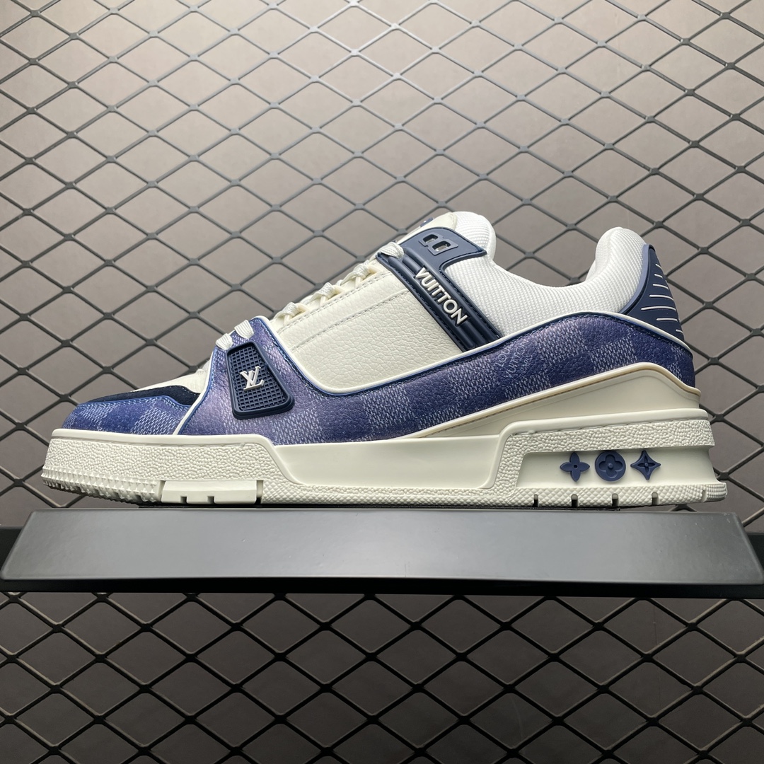 Louis Vuitton Trainer Maxi Line Sneakers LV（1ACPRW)