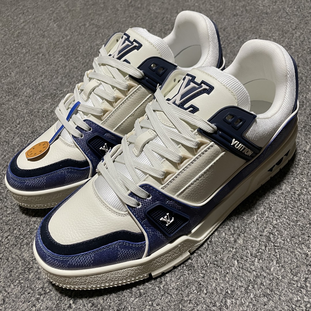 Louis Vuitton Trainer Maxi Line Sneakers LV（1ACPRW)