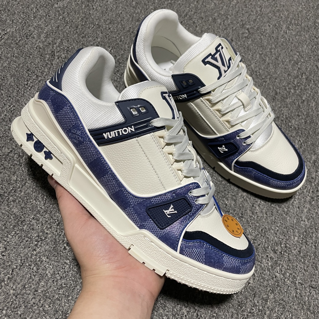 Louis Vuitton Trainer Maxi Line Sneakers LV（1ACPRW)