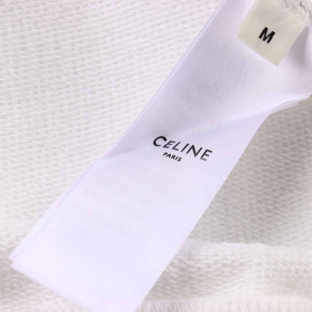 CELINE Hoodie (2Y321670Q-01OB）