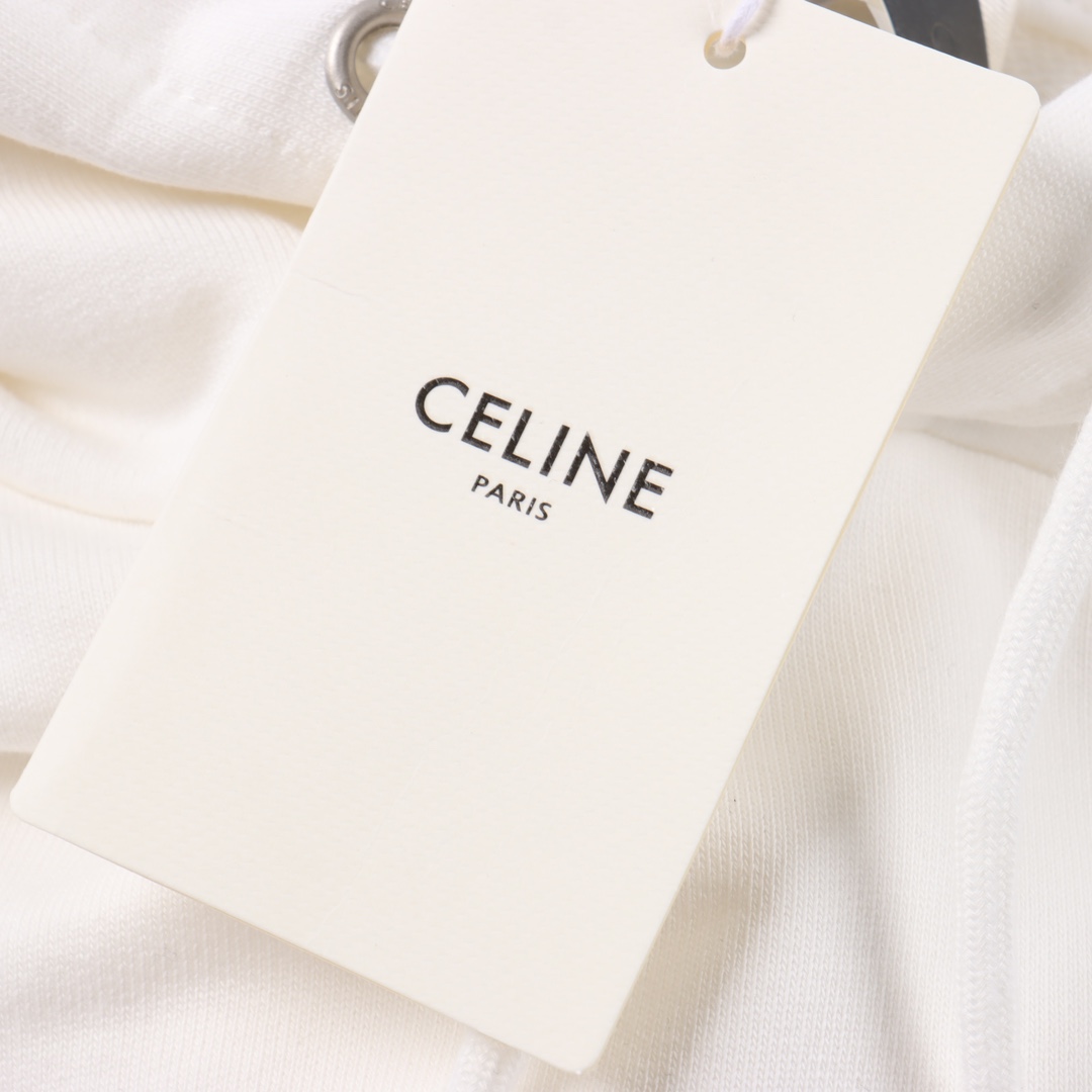 CELINE Hoodie (2Y321670Q-01OB）
