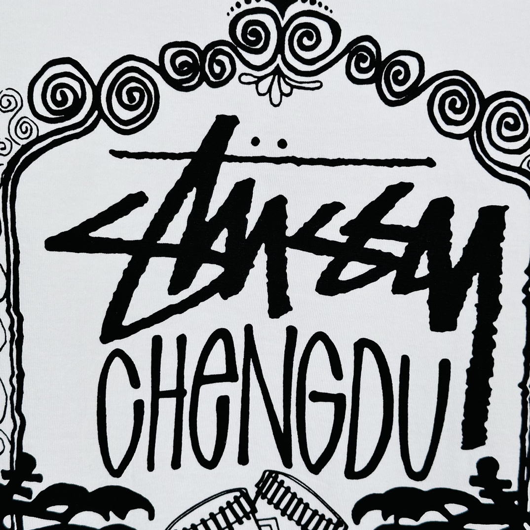 STUSSY 24FW CHENGDU CHAPTER TEE（SUP-FW24-0003-1）