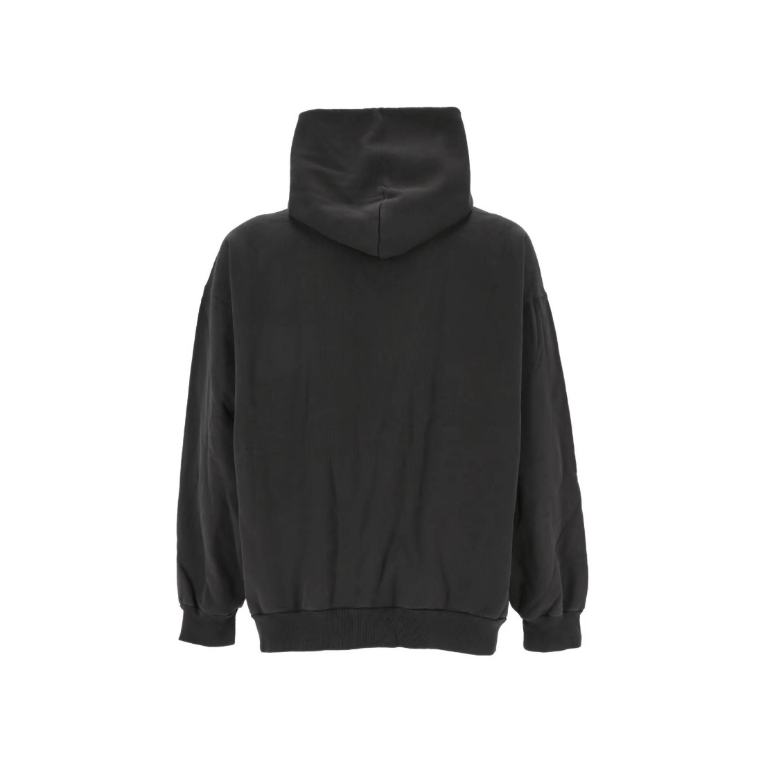 Balenciaga Logo Hoodies 'Black'（767877TQVI71569）