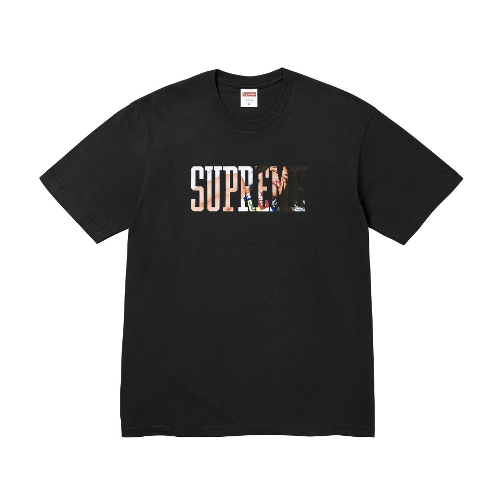 Supreme Tera Patrick Tee "Black"（SUP-FW24-004）