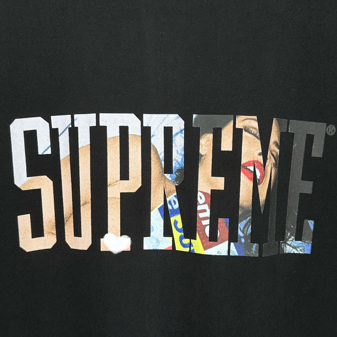 Supreme Tera Patrick Tee "Black"（SUP-FW24-004）