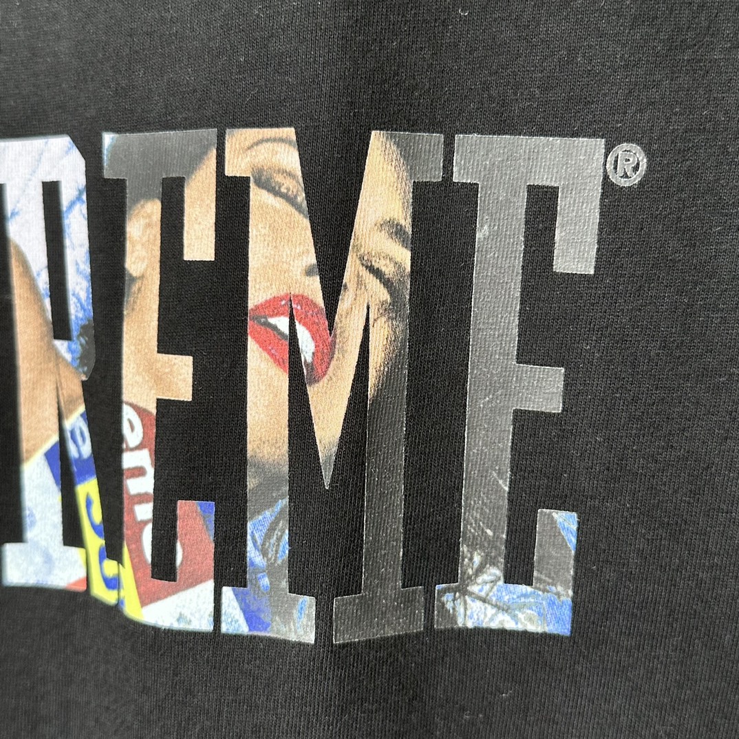 Supreme Tera Patrick Tee "Black"（SUP-FW24-004）
