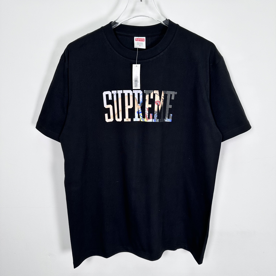 Supreme Tera Patrick Tee "Black"（SUP-FW24-004）