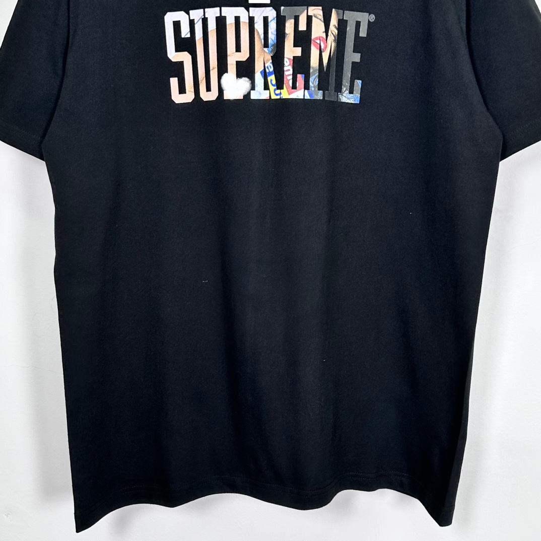 Supreme Tera Patrick Tee "Black"（SUP-FW24-004）