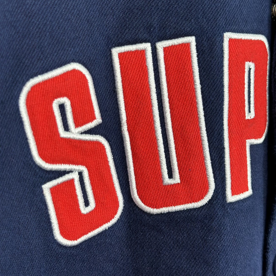 Supreme ARC Denim Coaches Jacket "Navy"（SUP-SS24-238-1）