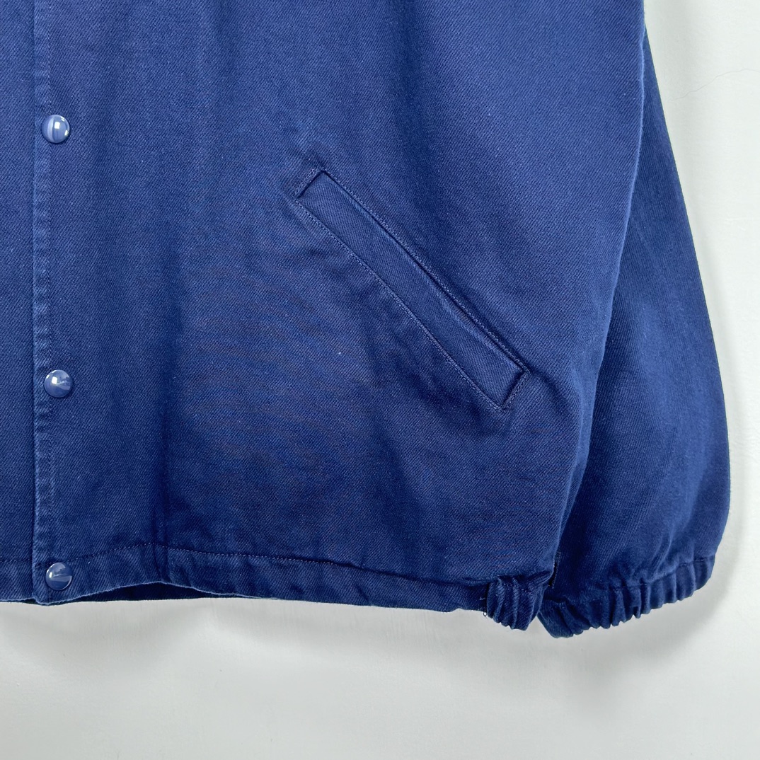 Supreme ARC Denim Coaches Jacket "Navy"（SUP-SS24-238-1）