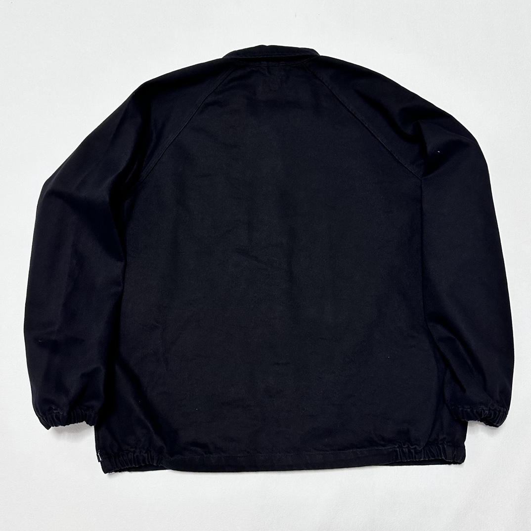 Supreme ARC Denim Coaches Jacket "Black"（SUP-SS24-238）