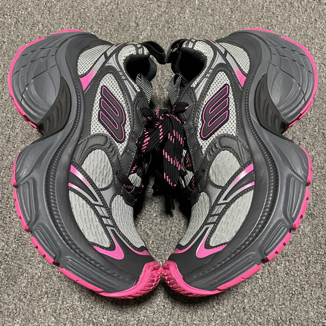 BALENCIAGA WMNS 10XL Sneaker "Grey/Pink/Black"（792778W2MV21510）