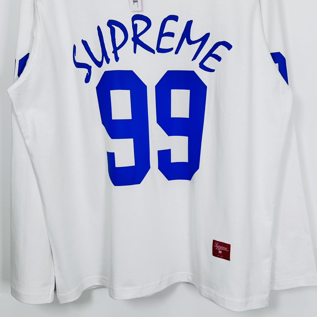 Supreme 99 L/S Football Top 白 S L 白 Supreme 99 L/S Football Top Stone 新品