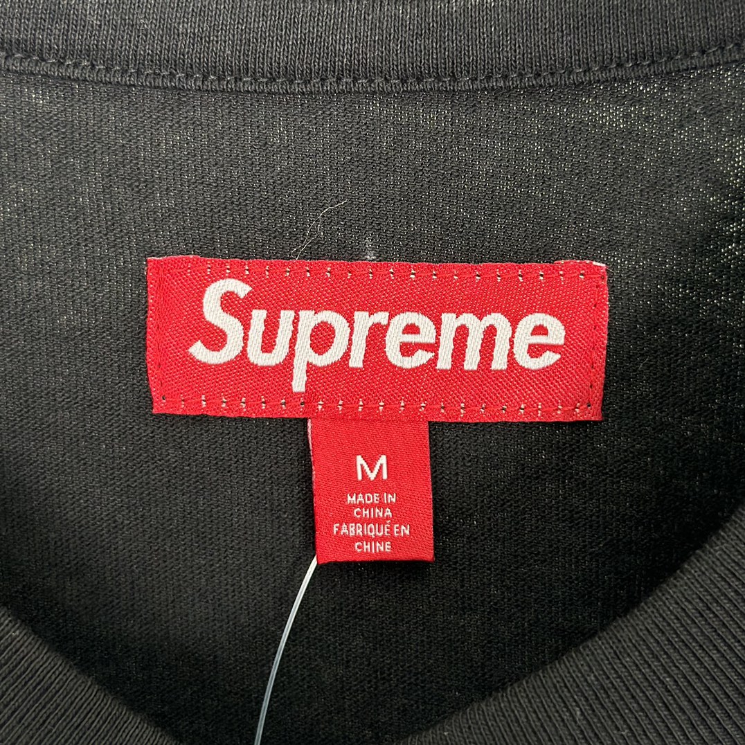 Supreme 99 L/S Football Top "Black"（SUP-SS24-015）