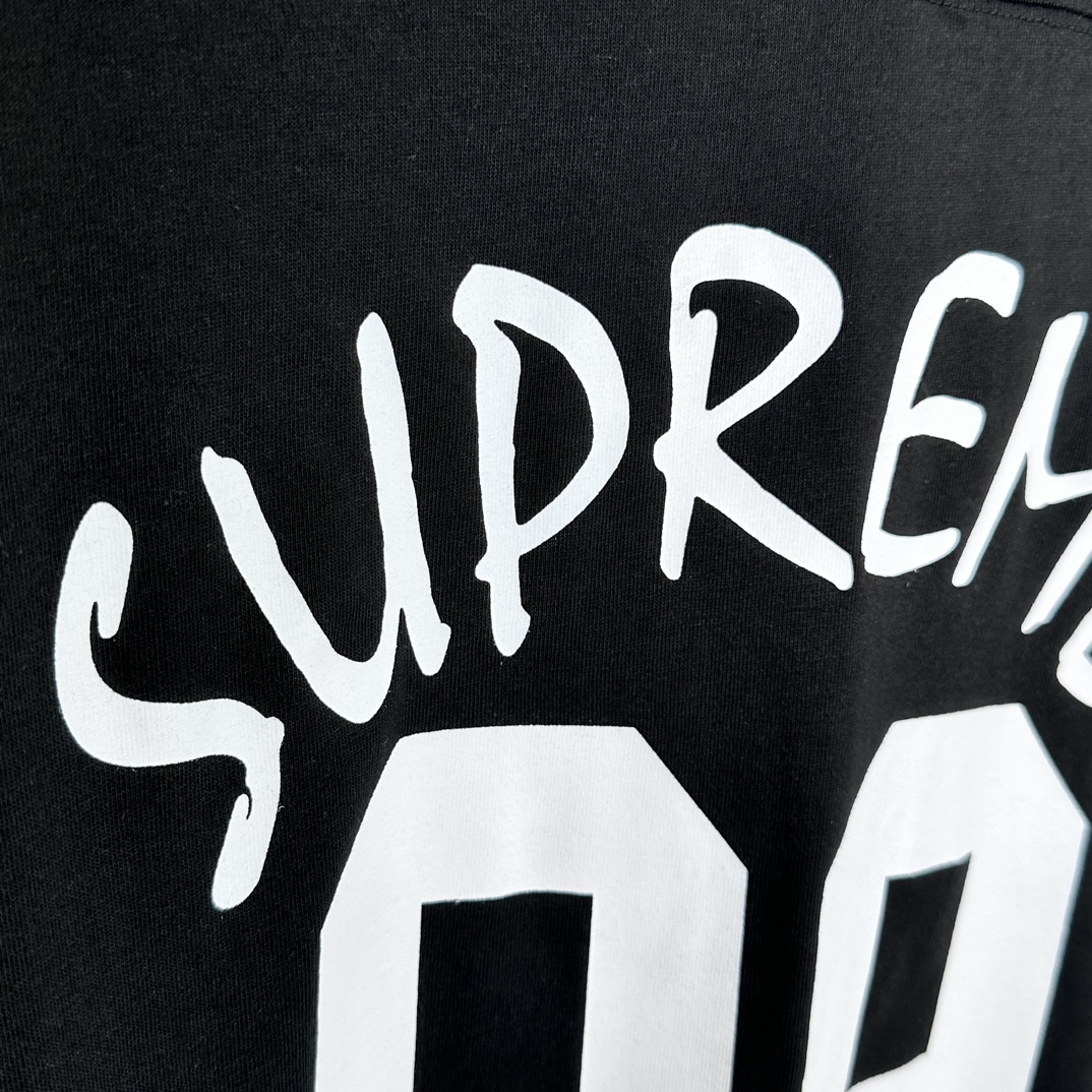 Supreme 99 L/S Football Top "Black"（SUP-SS24-015）