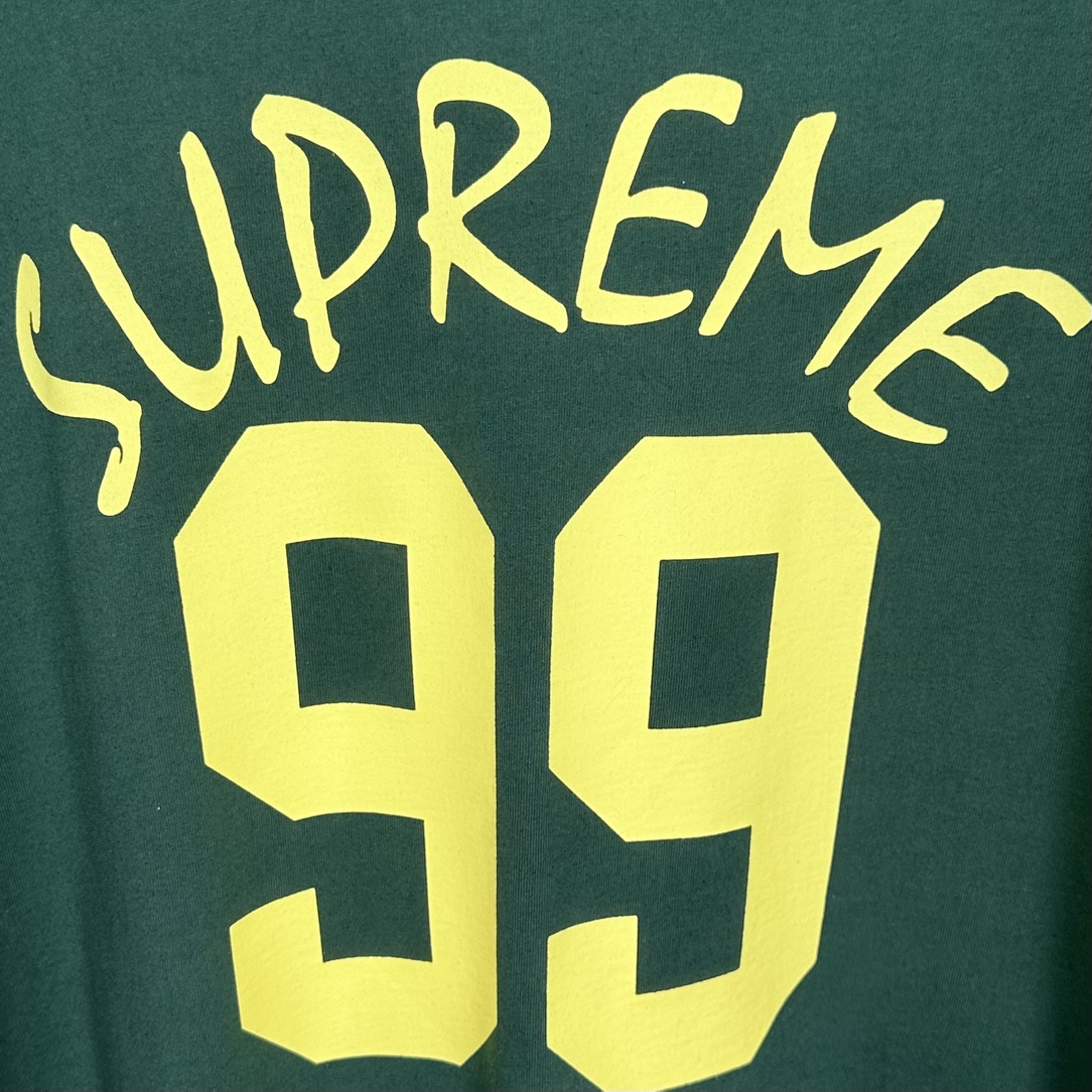 Supreme 99 L/S Football Top "Green"（SUP-SS24-015-2）