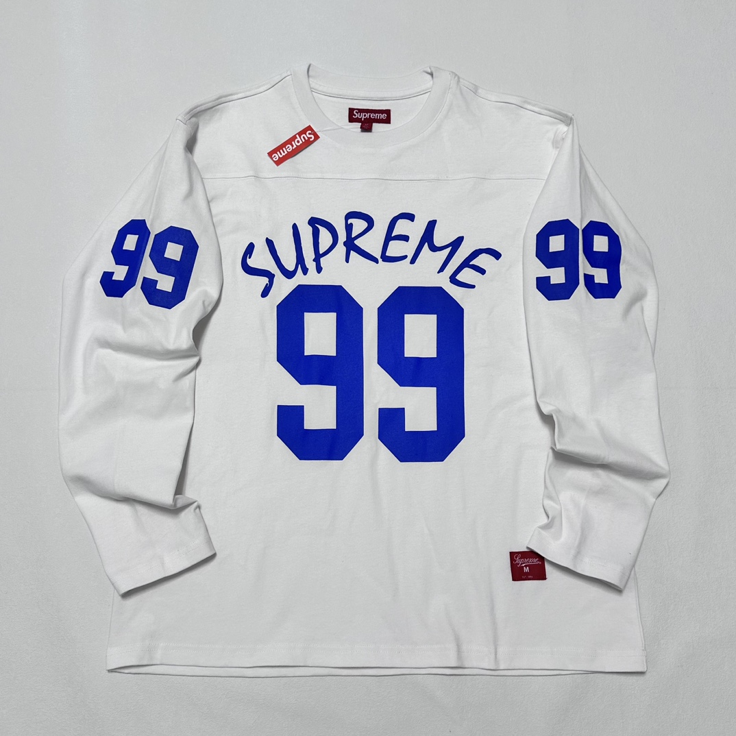 Supreme Affiliated L/S Football Top "Black"（SUP-SS25-WEEK4-013）