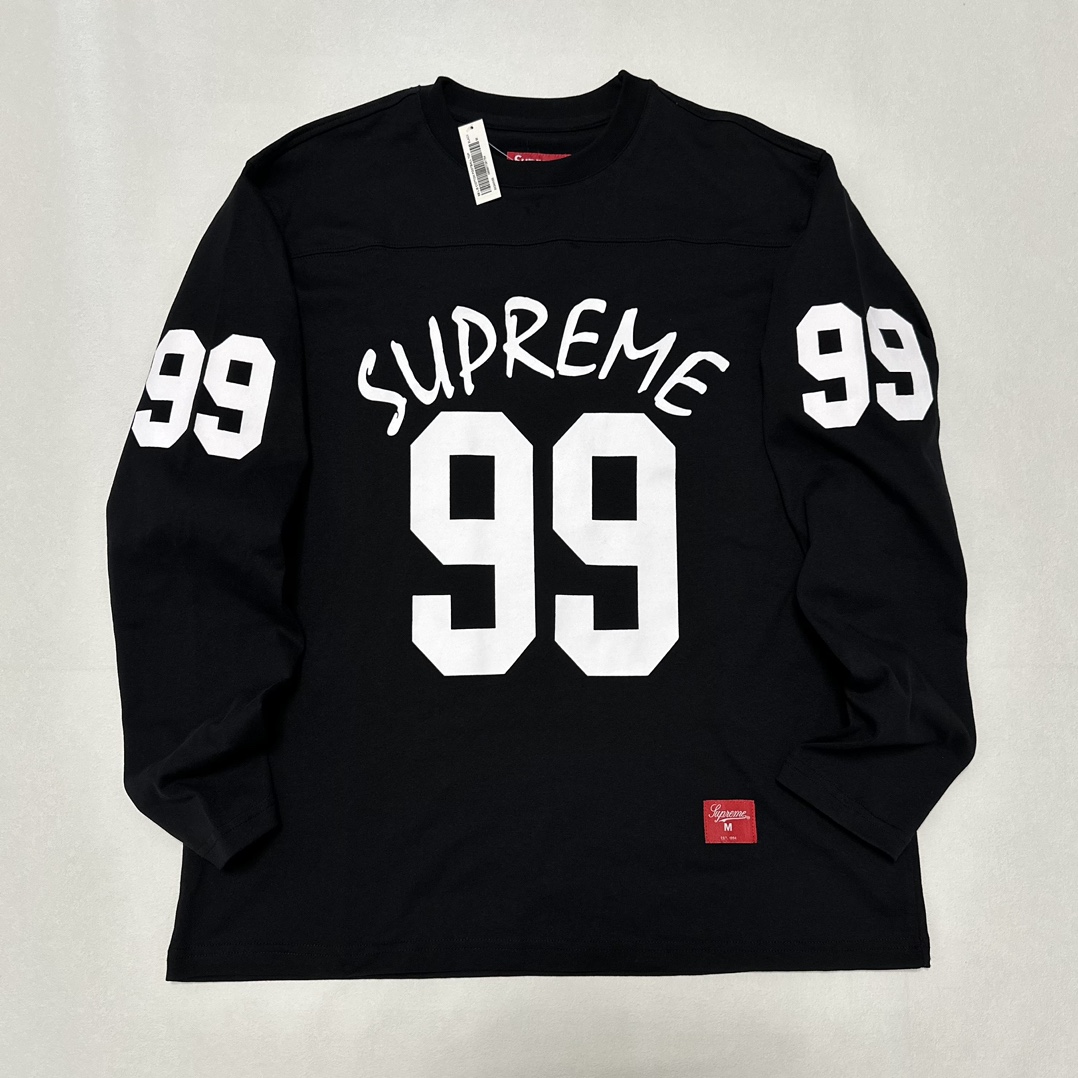 Supreme Affiliated L/S Football Top "Black"（SUP-SS25-WEEK4-013）