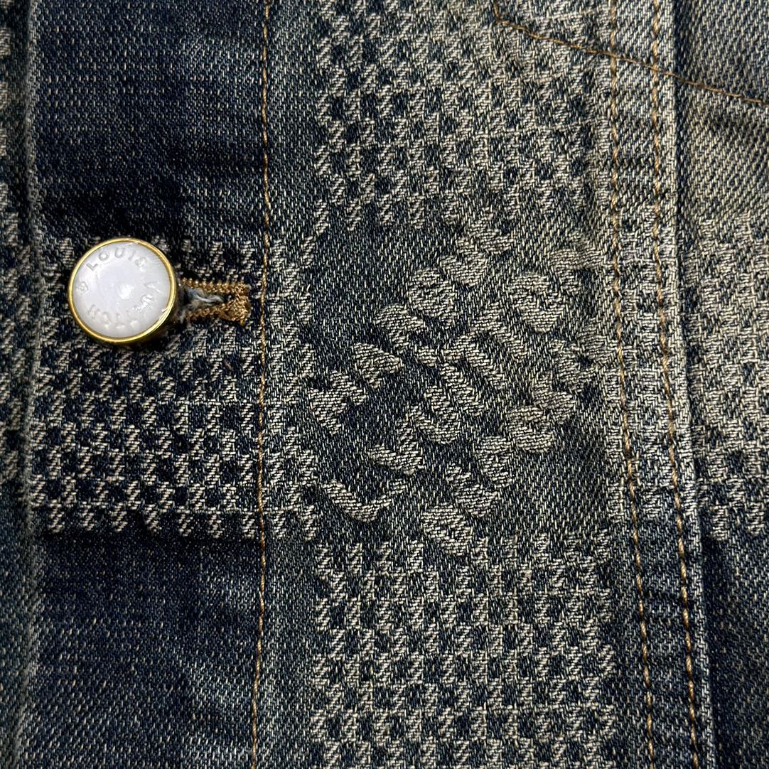 Louis Vuitton Damier Wash Denim Jacket（1AFWW8）