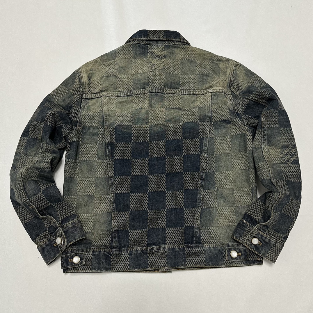 Louis Vuitton Damier Wash Denim Jacket（1AFWW8）