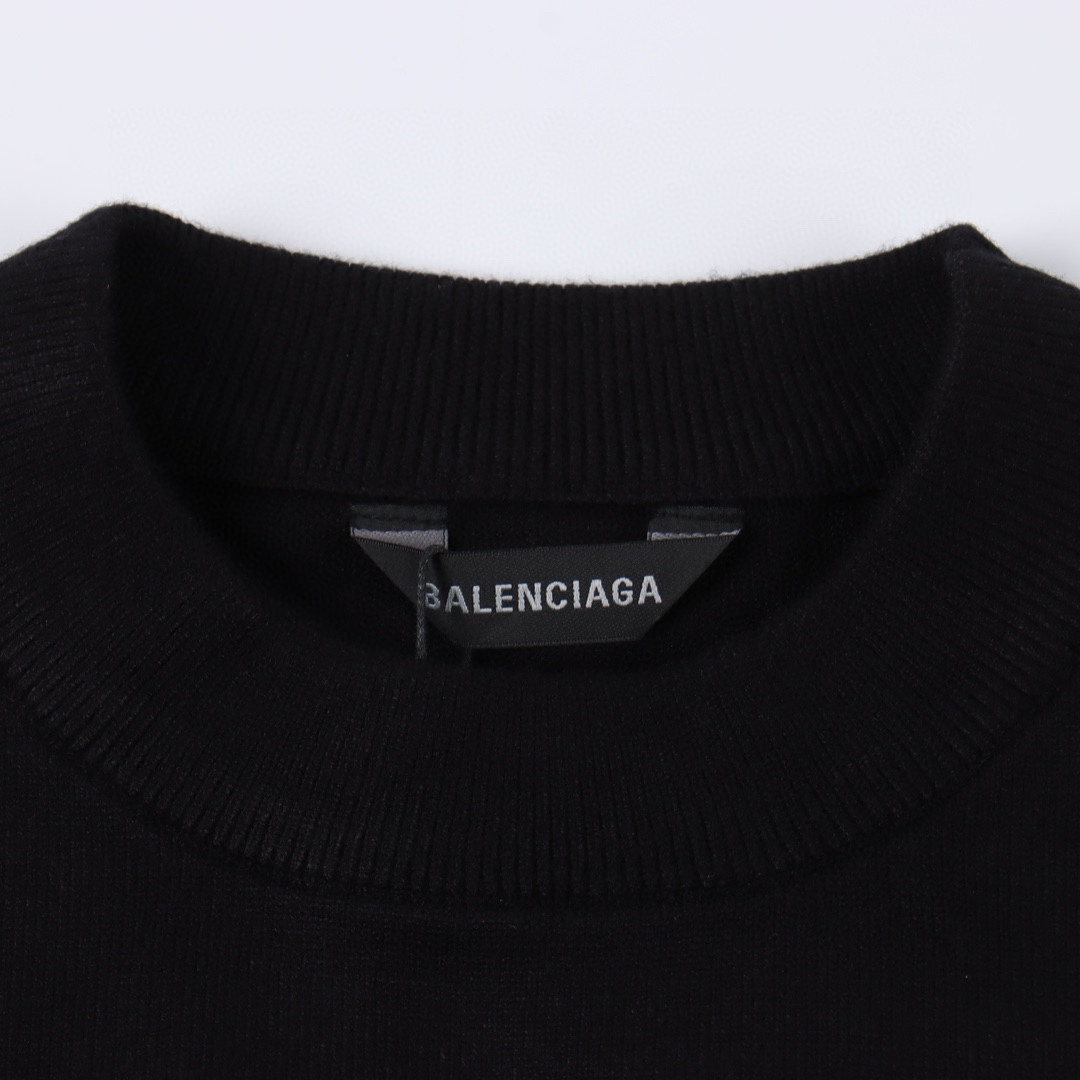 BALENCIAGA DIY METAL CREW NECK(773301T33001000）