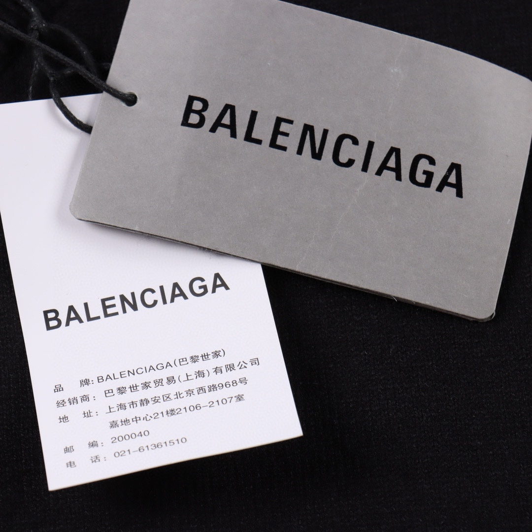 BALENCIAGA DIY METAL CREW NECK(773301T33001000）
