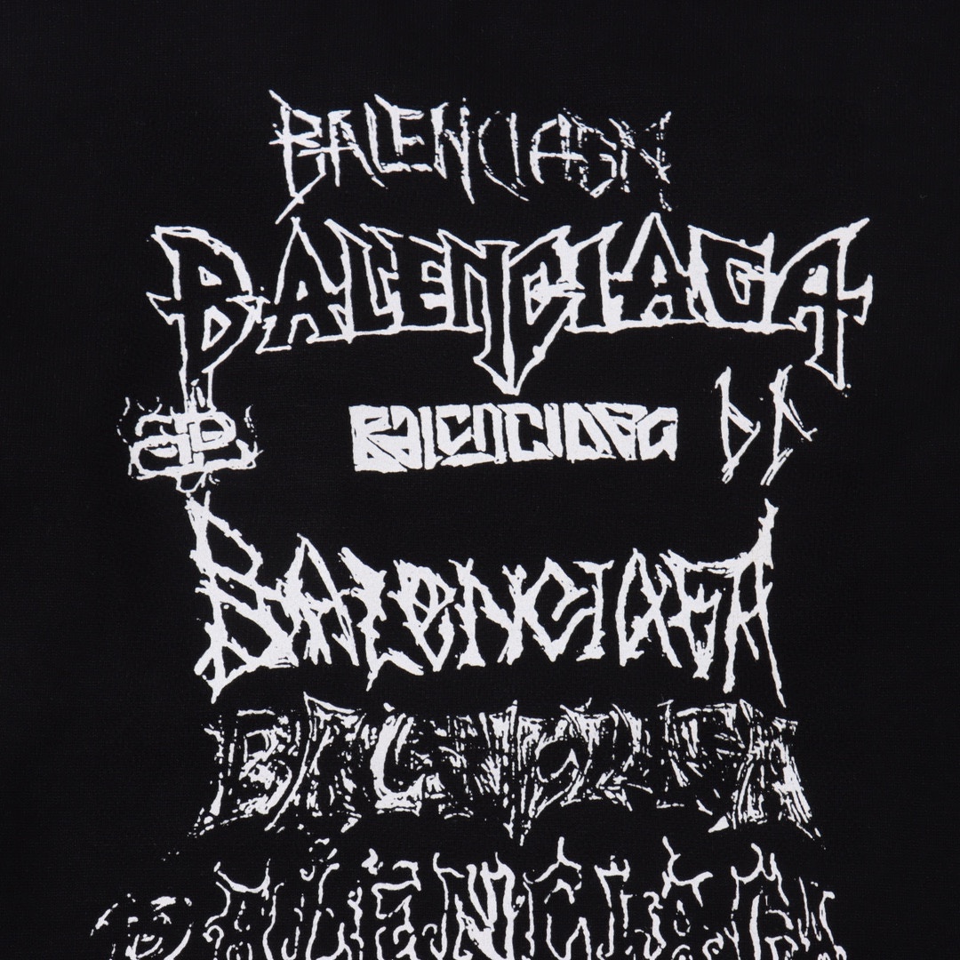 BALENCIAGA DIY METAL CREW NECK(773301T33001000）