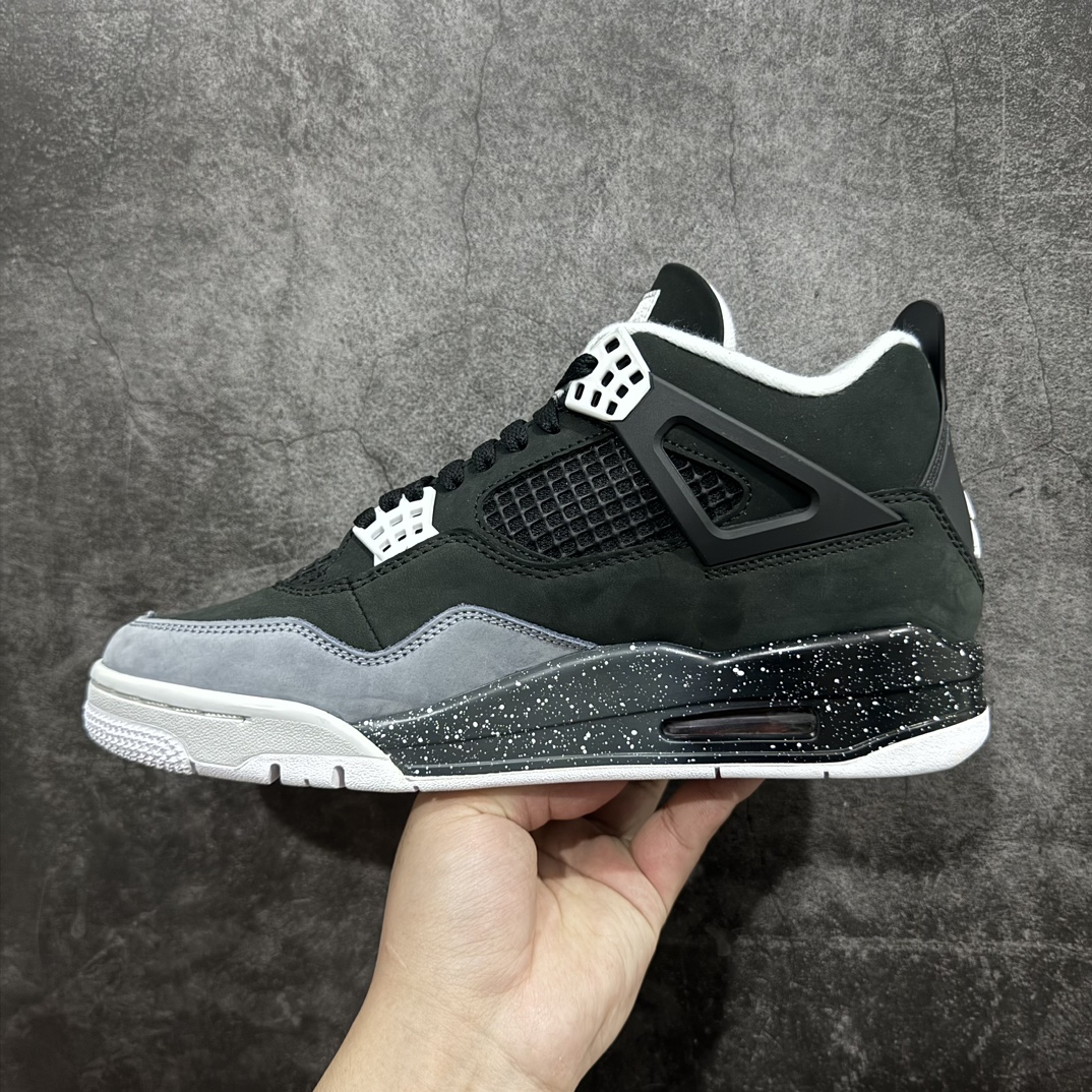 Air Jordan 4 fear グレー/ブラック/ホワイト スニーカー
