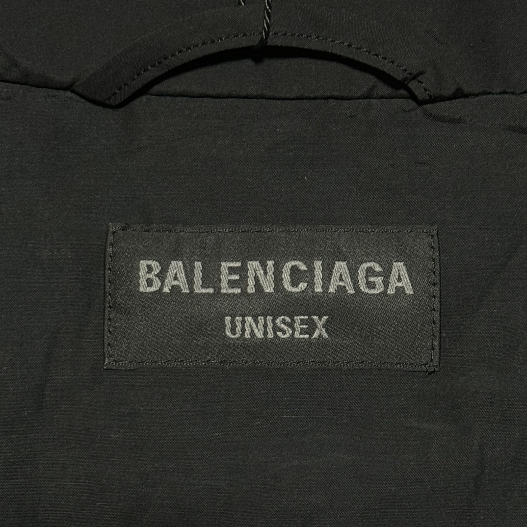 Balenciaga Colorblock Embroidered Lettering Tracksuit Jacket (763436TNQ251000）