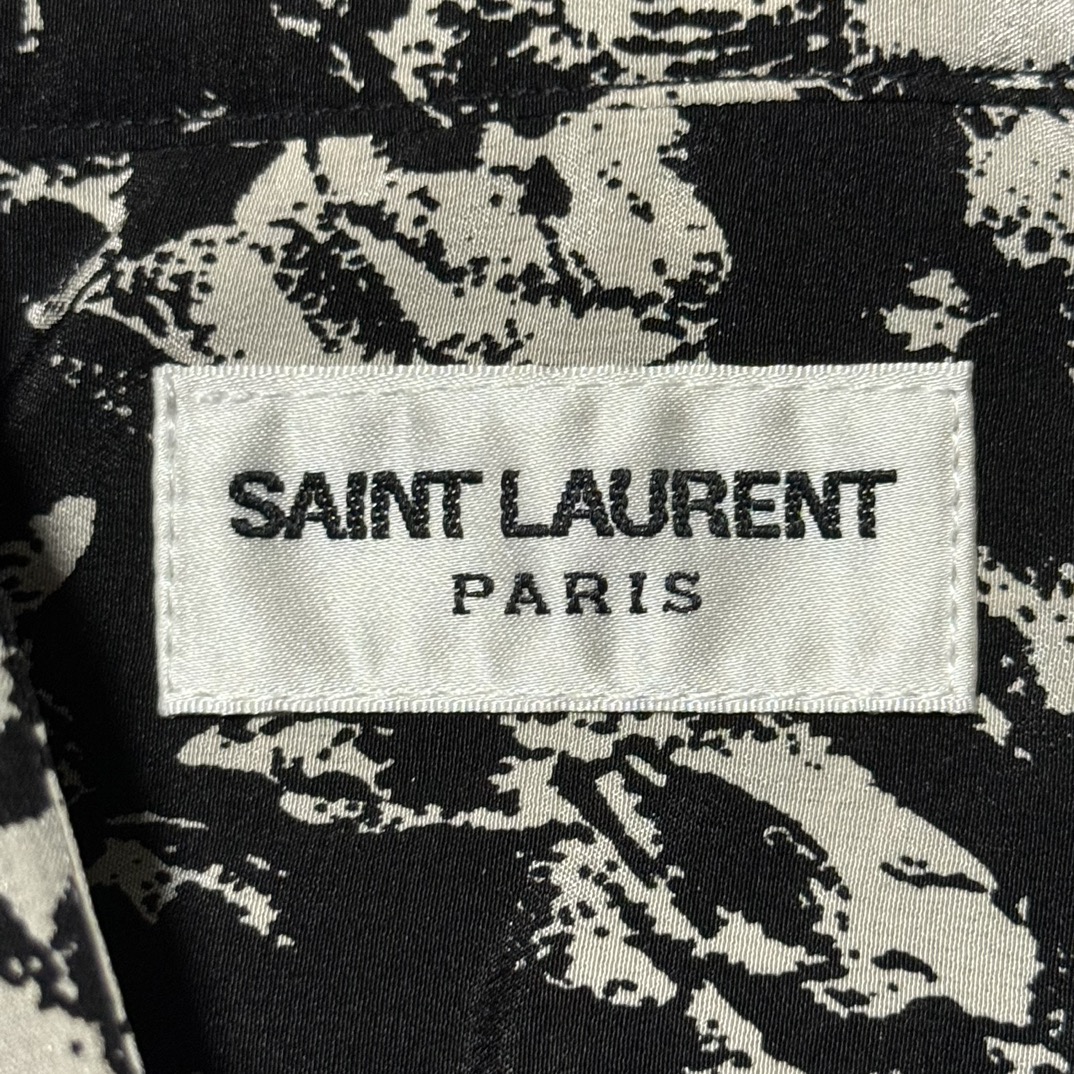  Saint Laurent printed shirt（646850Y2E341095）
