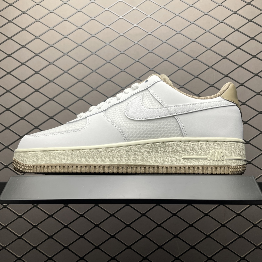 Nike Air Force 1 Low '07 LV8 Summit White Khaki（FZ5225-100）