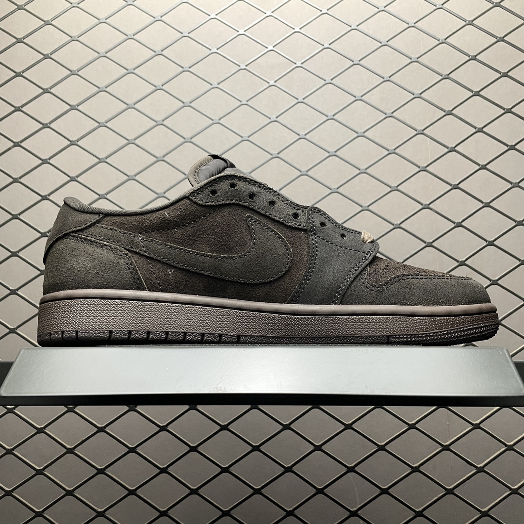 Travis Scott × Nike Air Jordan 1 Low OG SP "Velvet Brown"(DM7866-202)