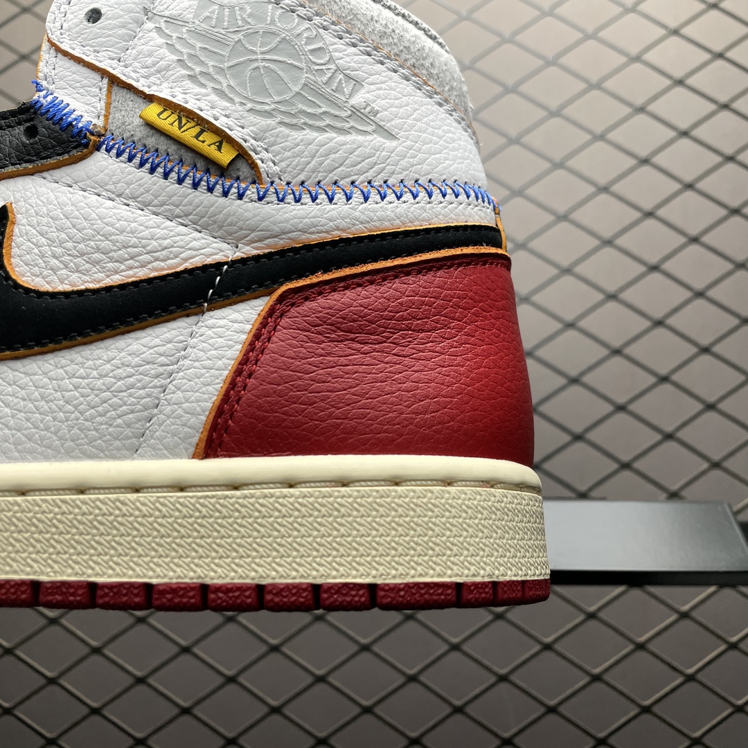 UNION × Nike Air Jordan 1 Retro High OG NRG "Varsity Red/Wolf Grey"(BV1300-106)