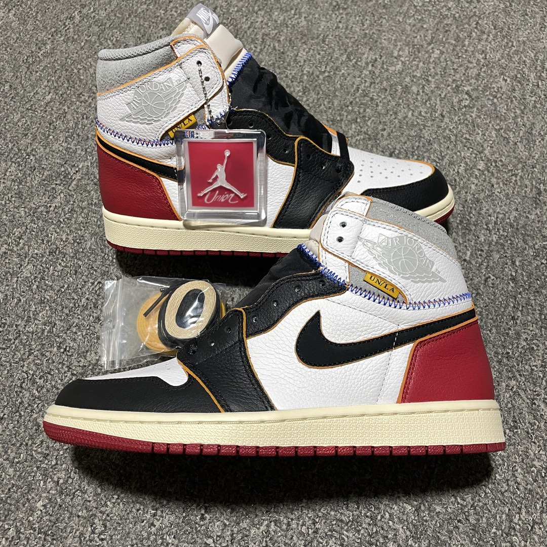 UNION × Nike Air Jordan 1 Retro High OG NRG "Varsity Red/Wolf Grey"(BV1300-106)