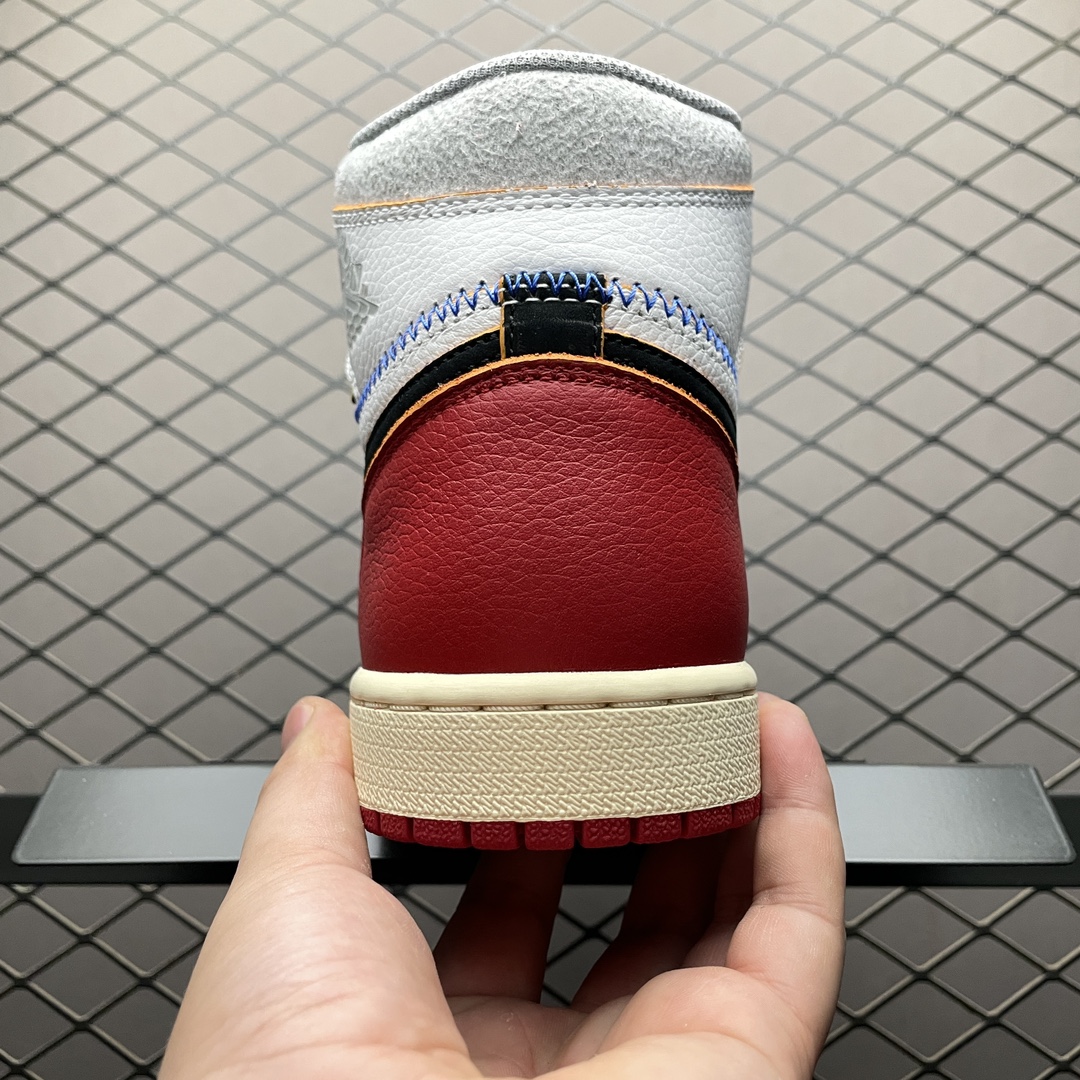 UNION × Nike Air Jordan 1 Retro High OG NRG "Varsity Red/Wolf Grey"(BV1300-106)