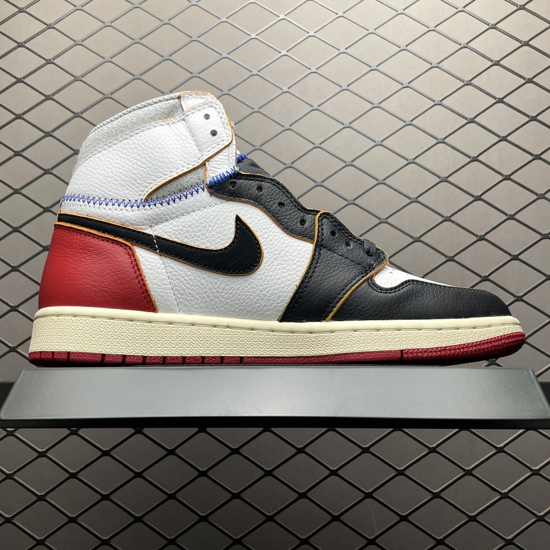 UNION × Nike Air Jordan 1 Retro High OG NRG "Varsity Red/Wolf Grey"(BV1300-106)