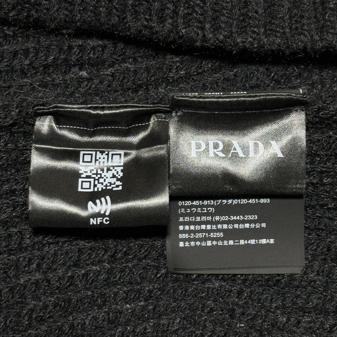 PRADA Sweater Men Blue 52 (UMG165-11GC-F0008-S-222）