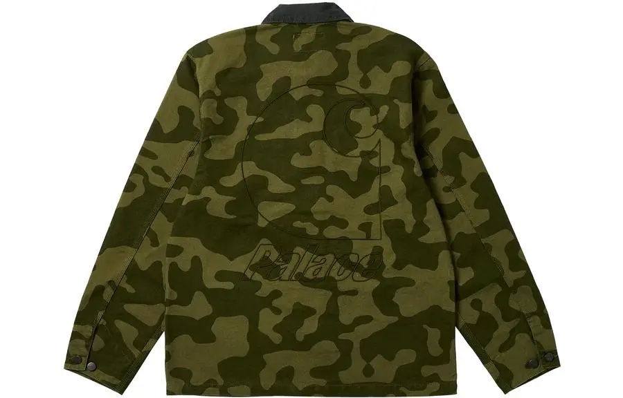 Carhartt WIP x Palace Michigan Coat 'Dollar Green Camo'（I032716）
