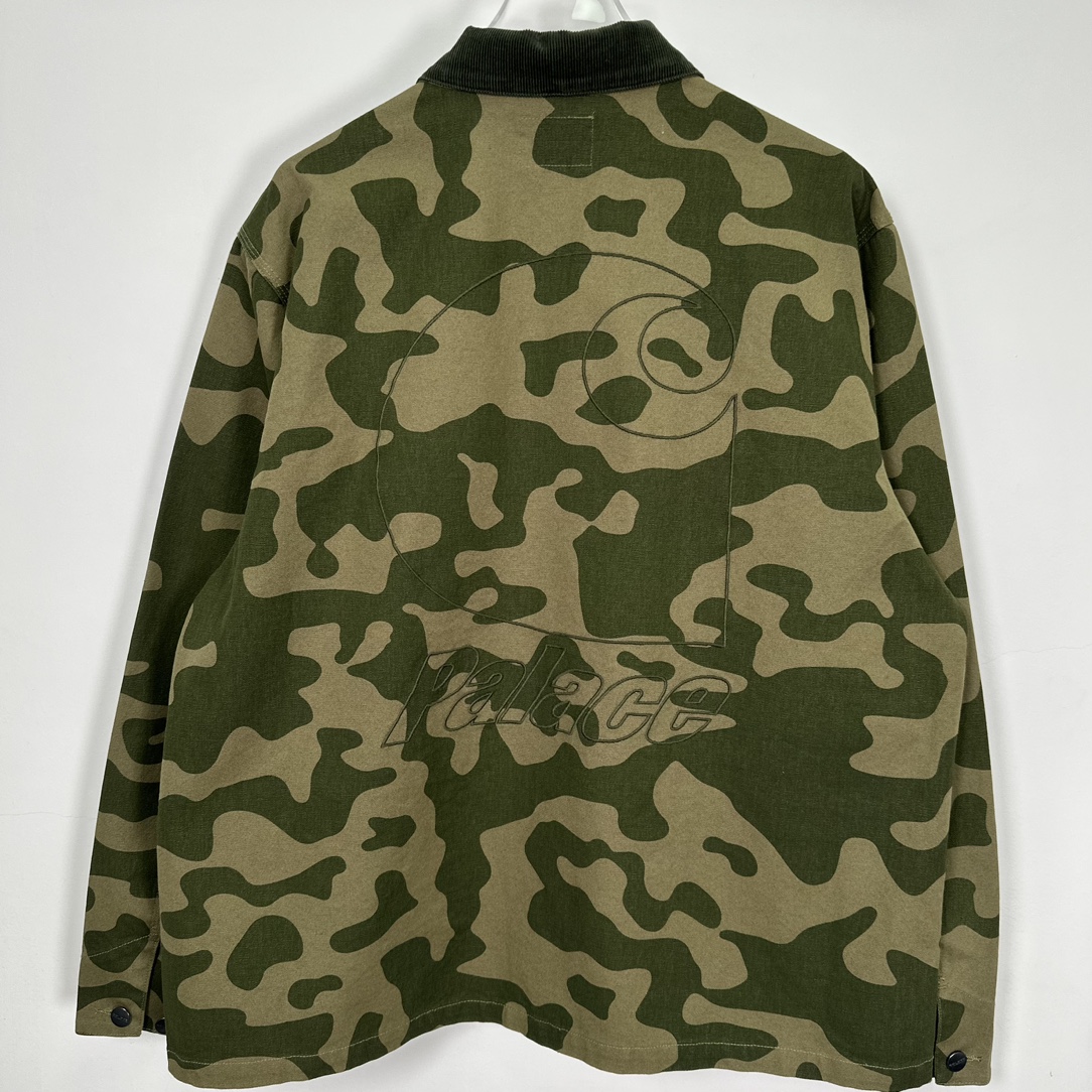 Carhartt WIP x Palace Michigan Coat 'Dollar Green Camo'（I032716）