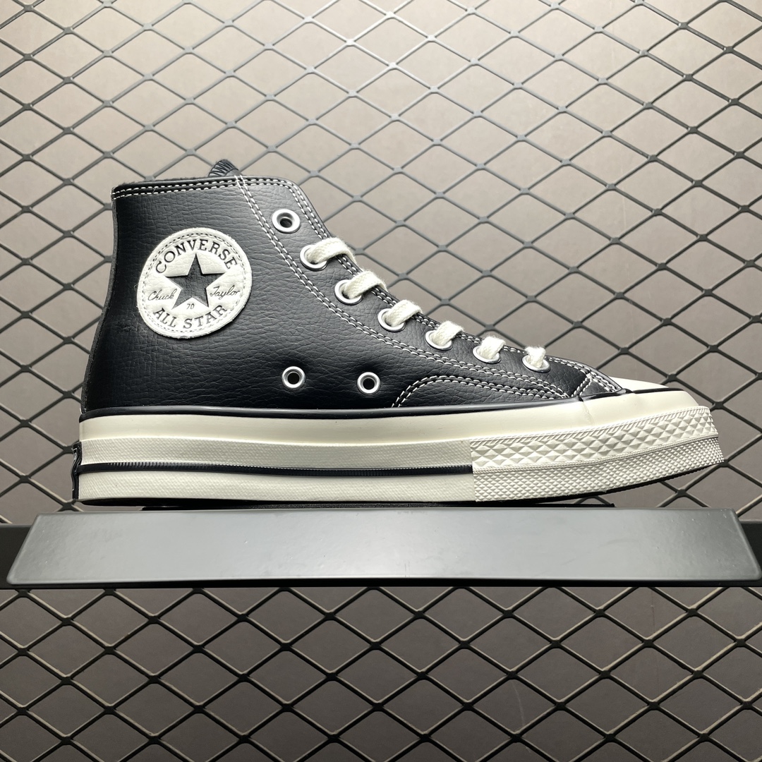 Converse Men's All Star Olive Green Leather HI ALL STAR (R) High Cut 23SU（31309180）