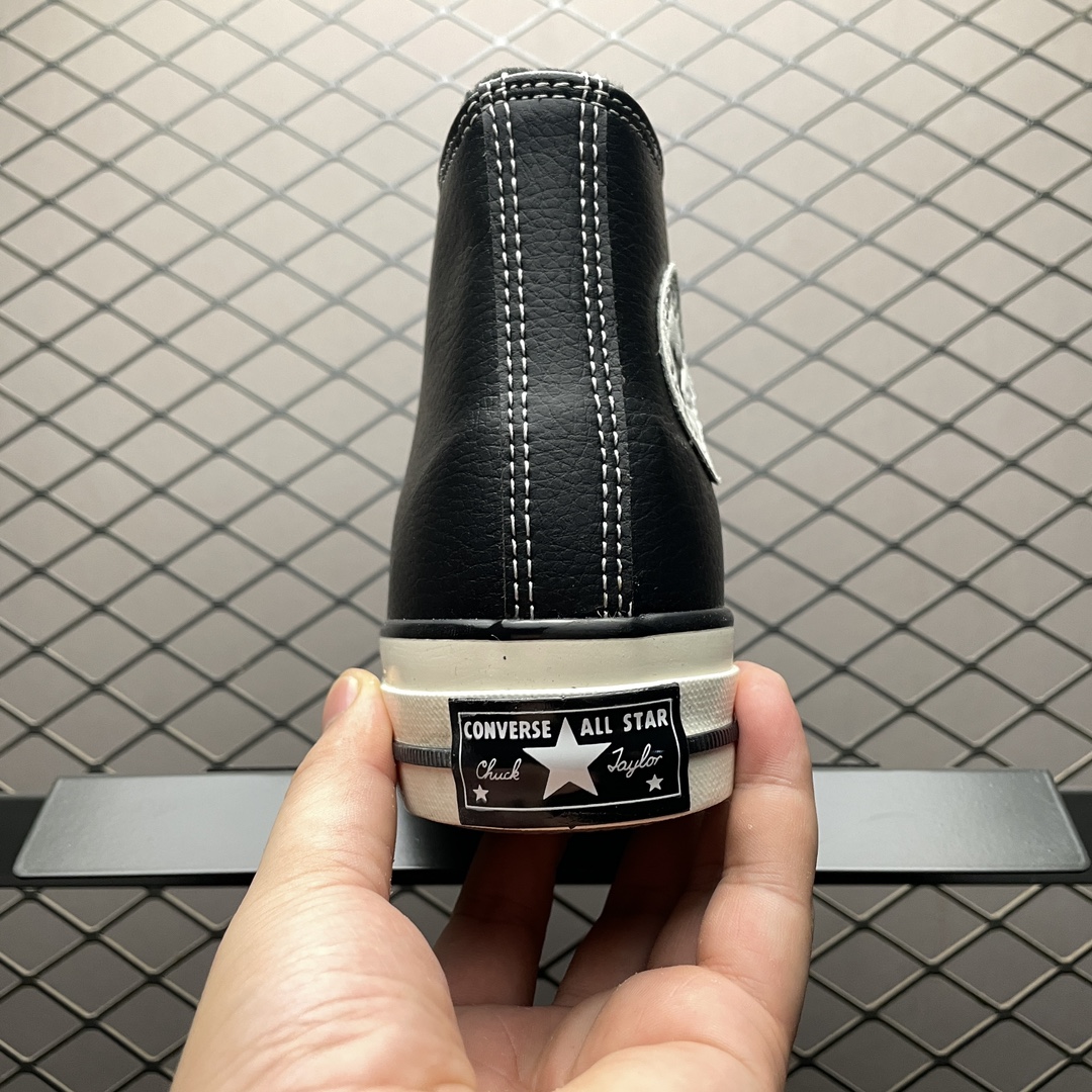 Converse Men's All Star Olive Green Leather HI ALL STAR (R) High Cut 23SU（31309180）